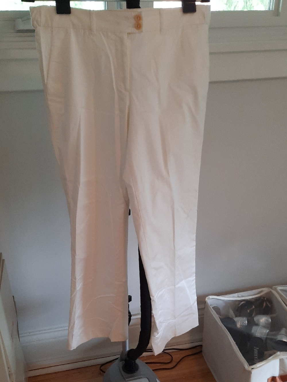 Etro Cream Straight-Leg Trousers